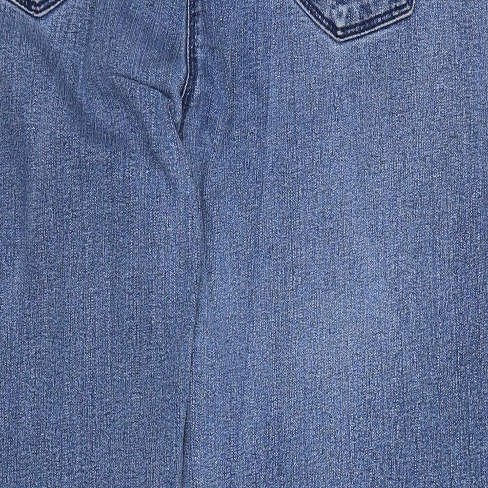 Preworn Womens Blue   Straight Jeans Size 18 L28 in