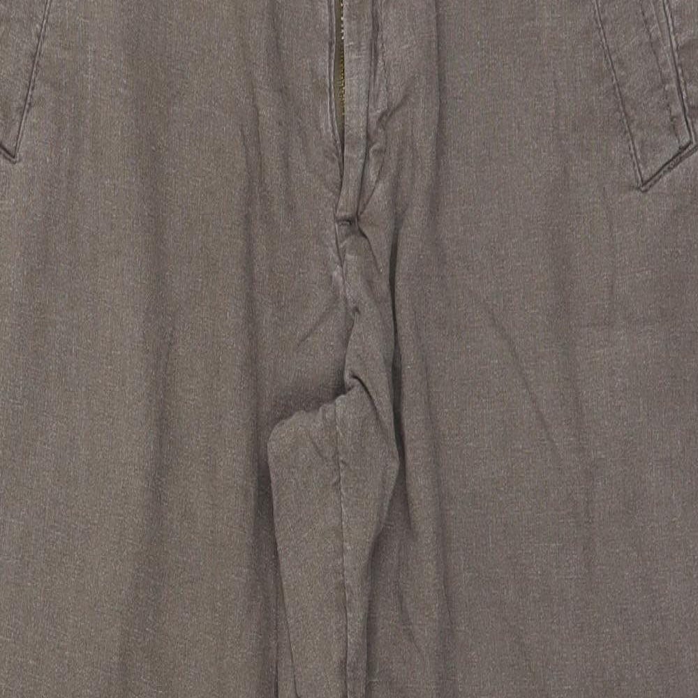 Marks and Spencer Mens Beige   Trousers  Size 34 in L26 in