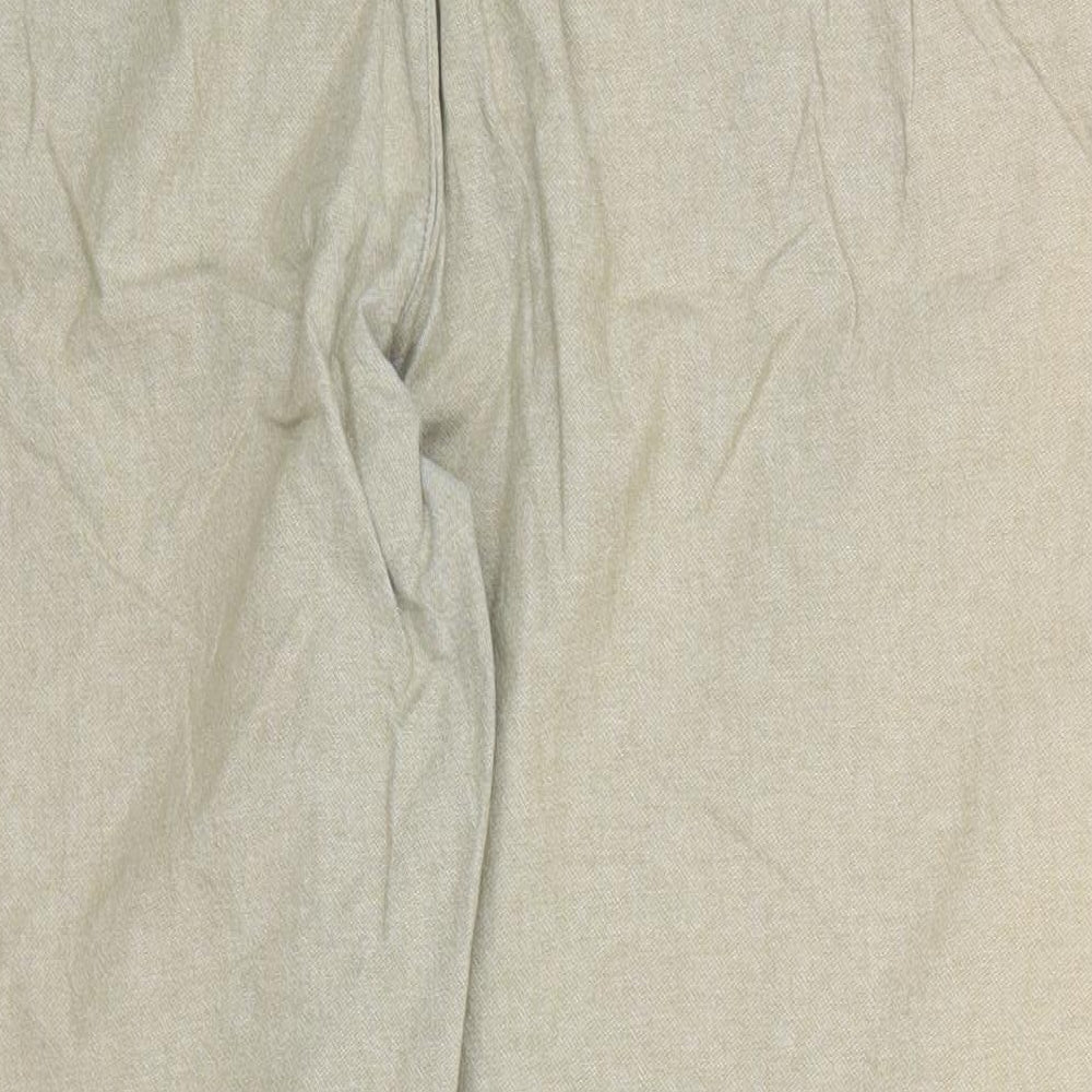 EWM Womens Beige   Trousers  Size 16 L26 in