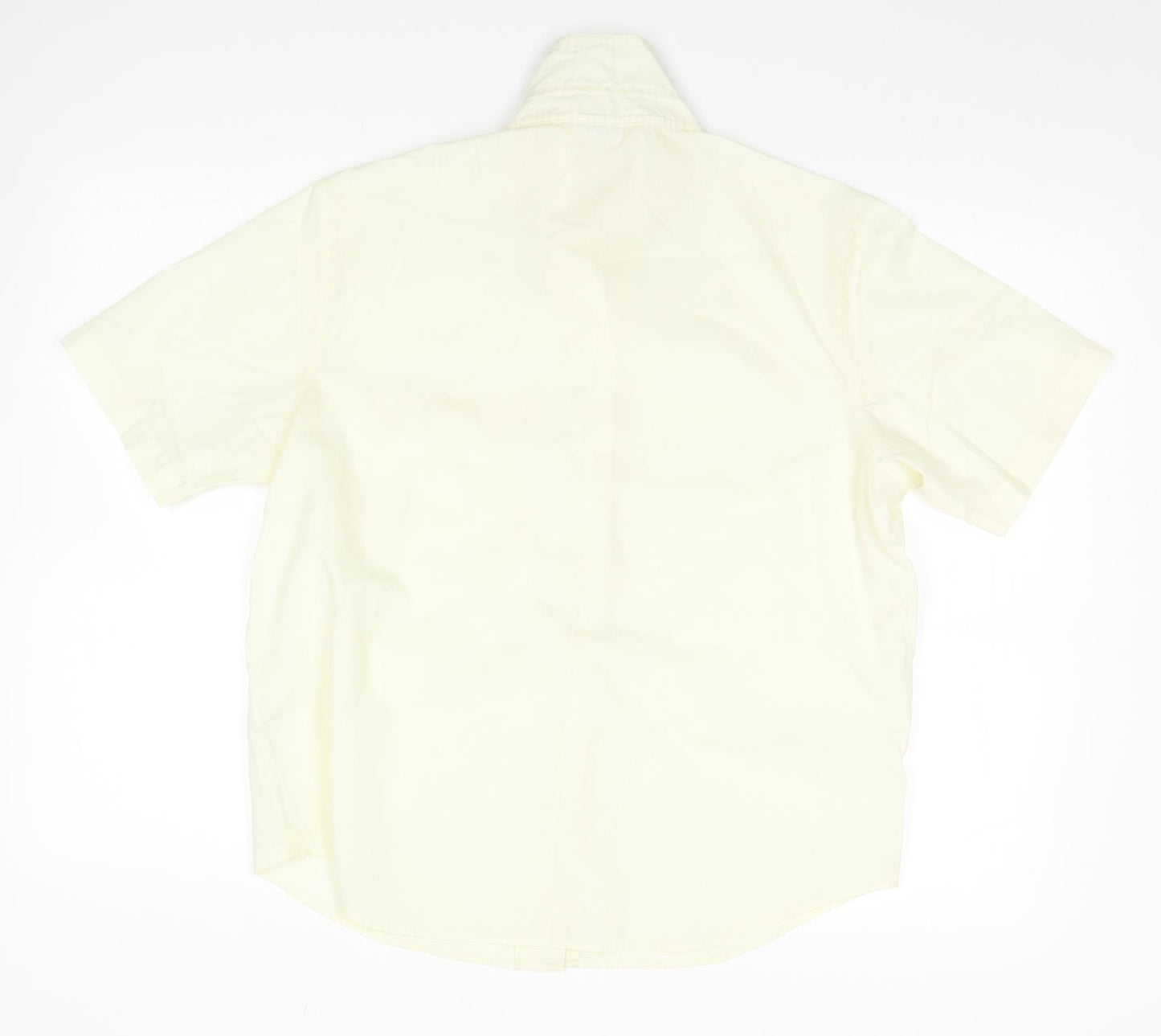 Damart Womens Yellow   Basic Button-Up Size 14