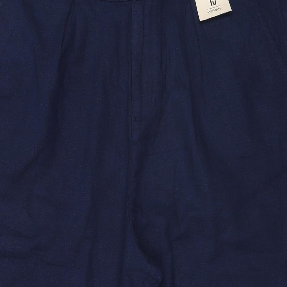 TU Womens Blue   Trousers  Size 16 L20 in