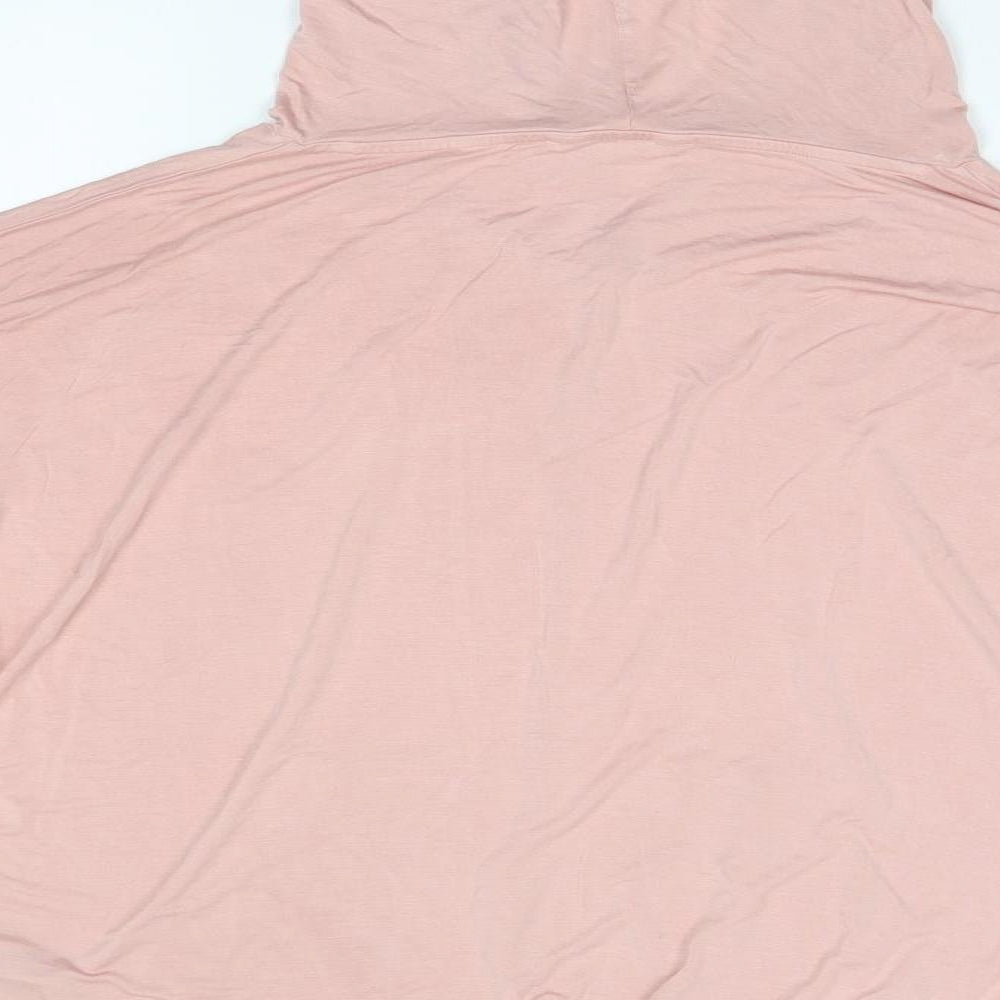 Marks and Spencer Womens Pink   Pullover Hoodie Size 20