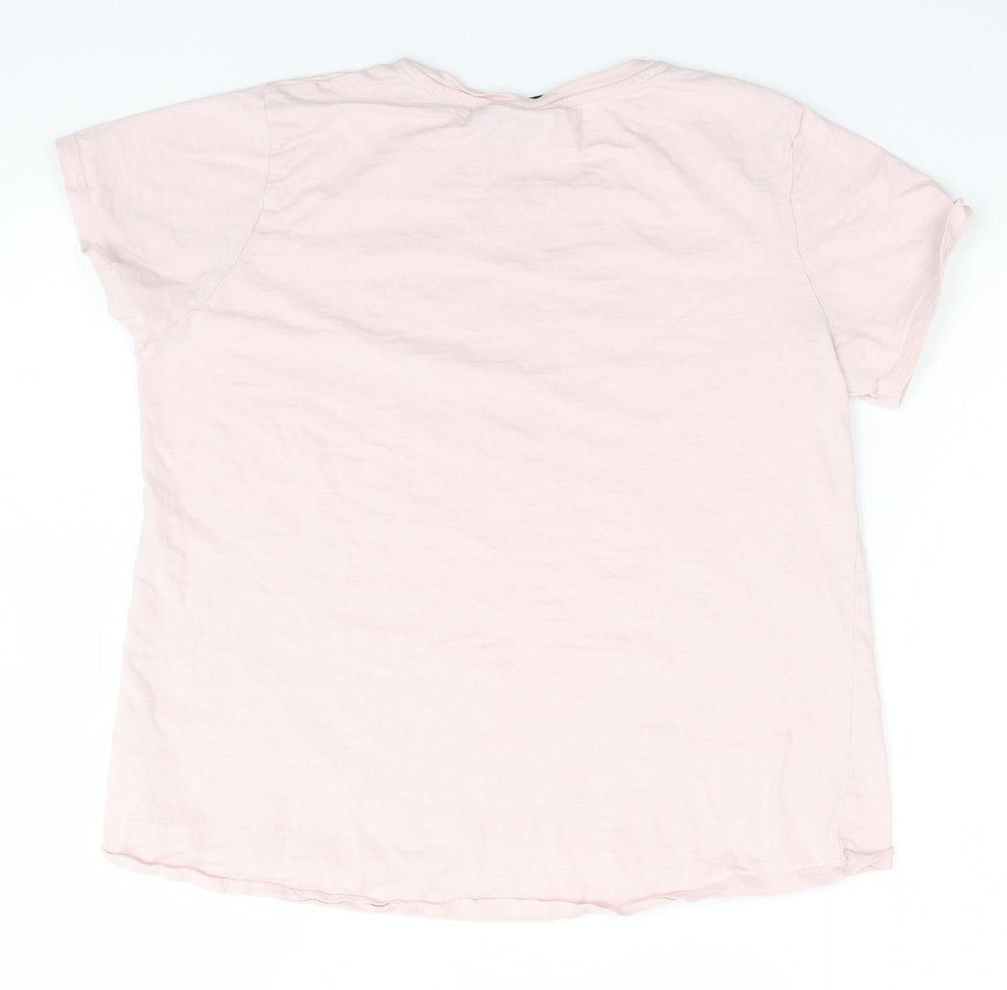 Avenue Womens Grey   Basic T-Shirt Size 16