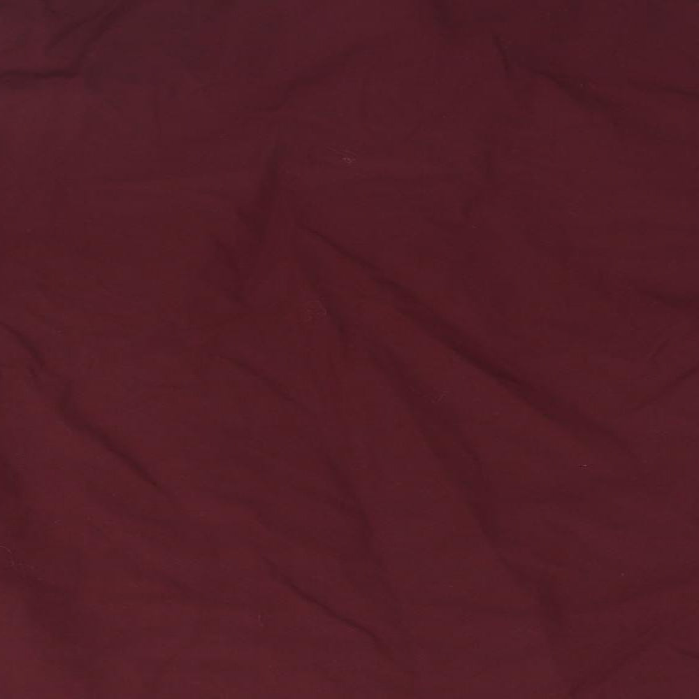 Taylor & Wright Mens Red    Button-Up Size 15.5