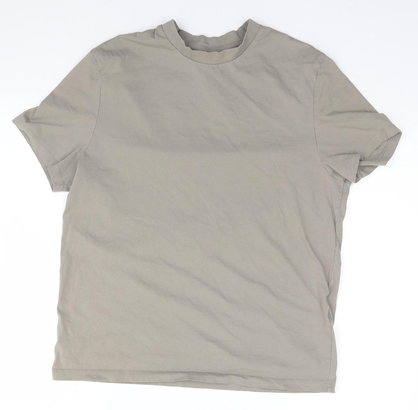ASOS Womens Beige   Basic T-Shirt Size L