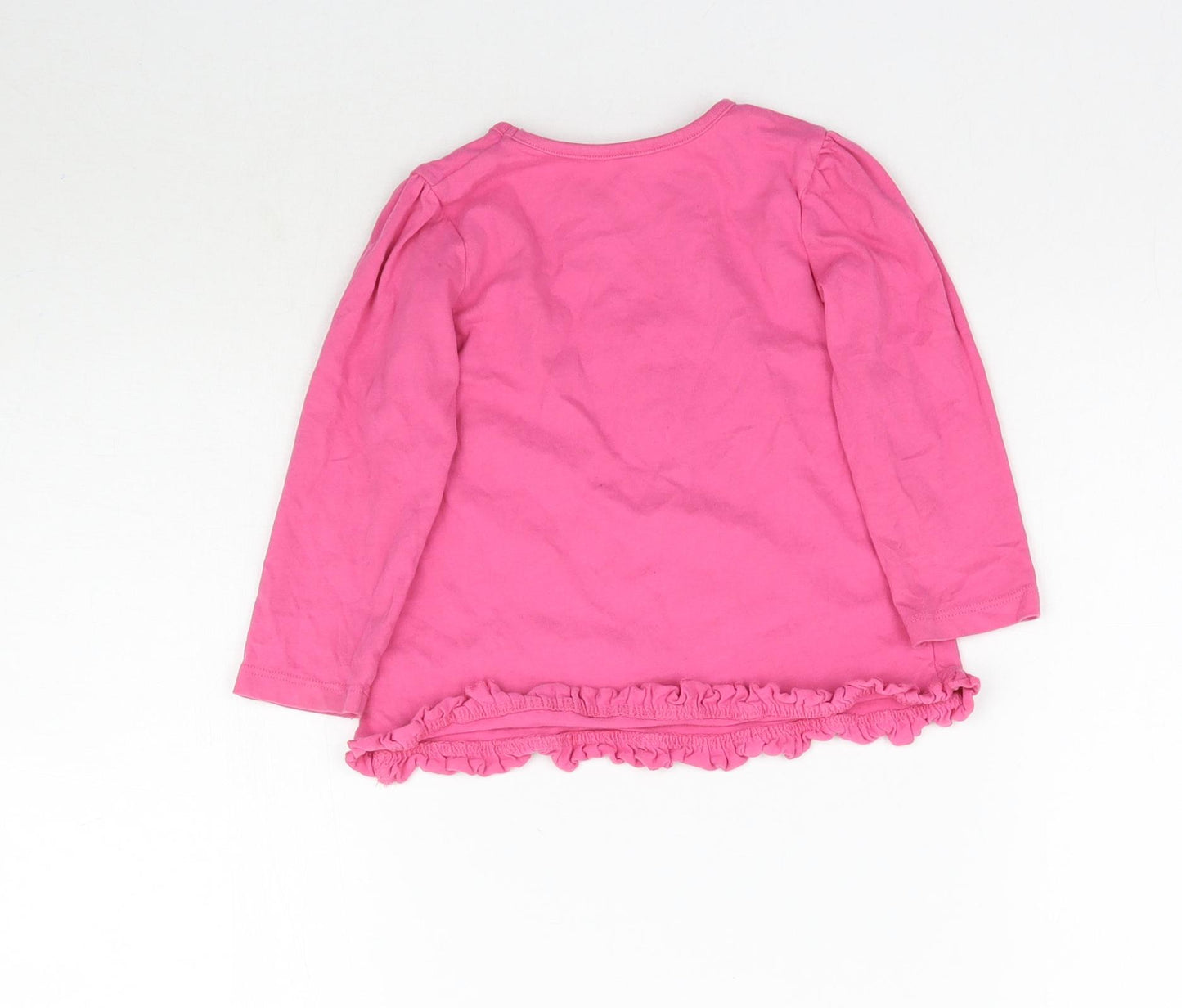 George Girls Pink   Basic T-Shirt Size 12-18 Months  - I Love my auntie