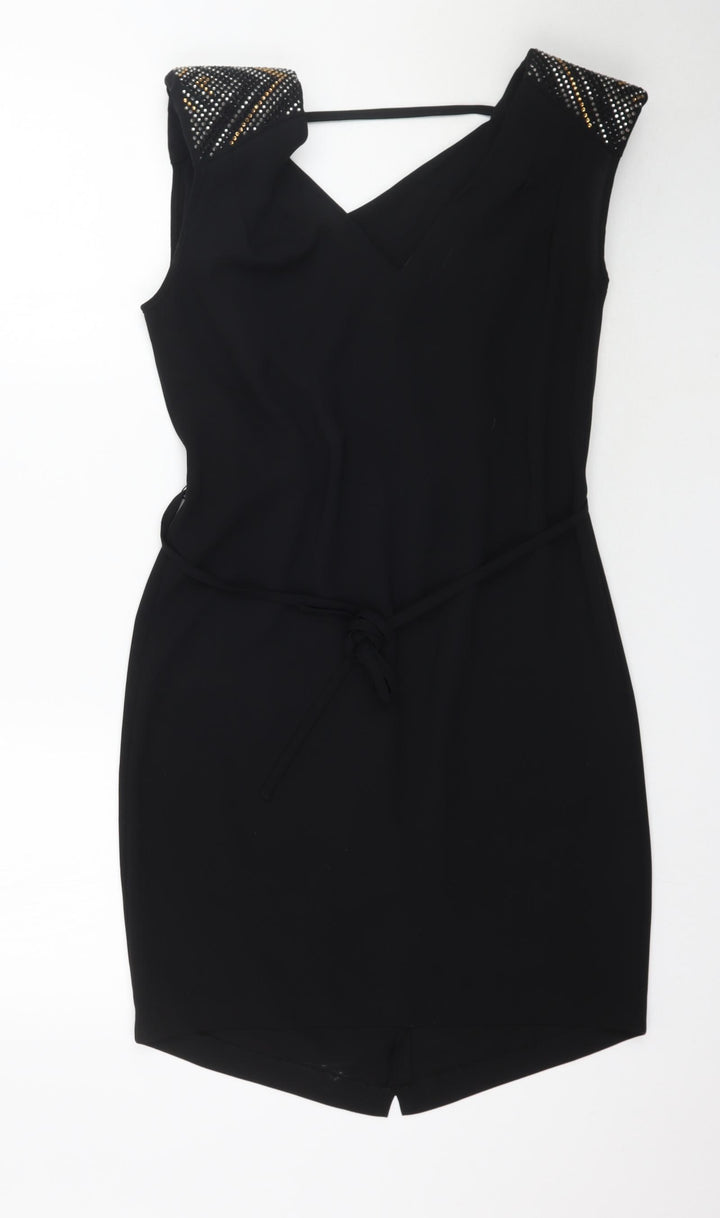 Warehouse Womens Black Mermaid Size 10