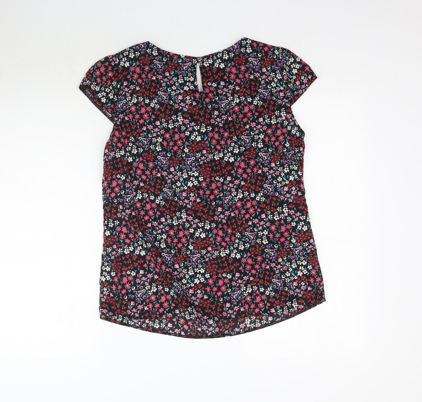 Dorohty Perkins Womens Multicoloured Floral  Basic Blouse Size 12
