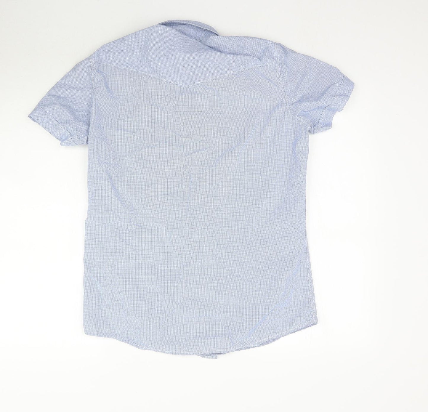 H&M Mens Blue    Button-Up Size S