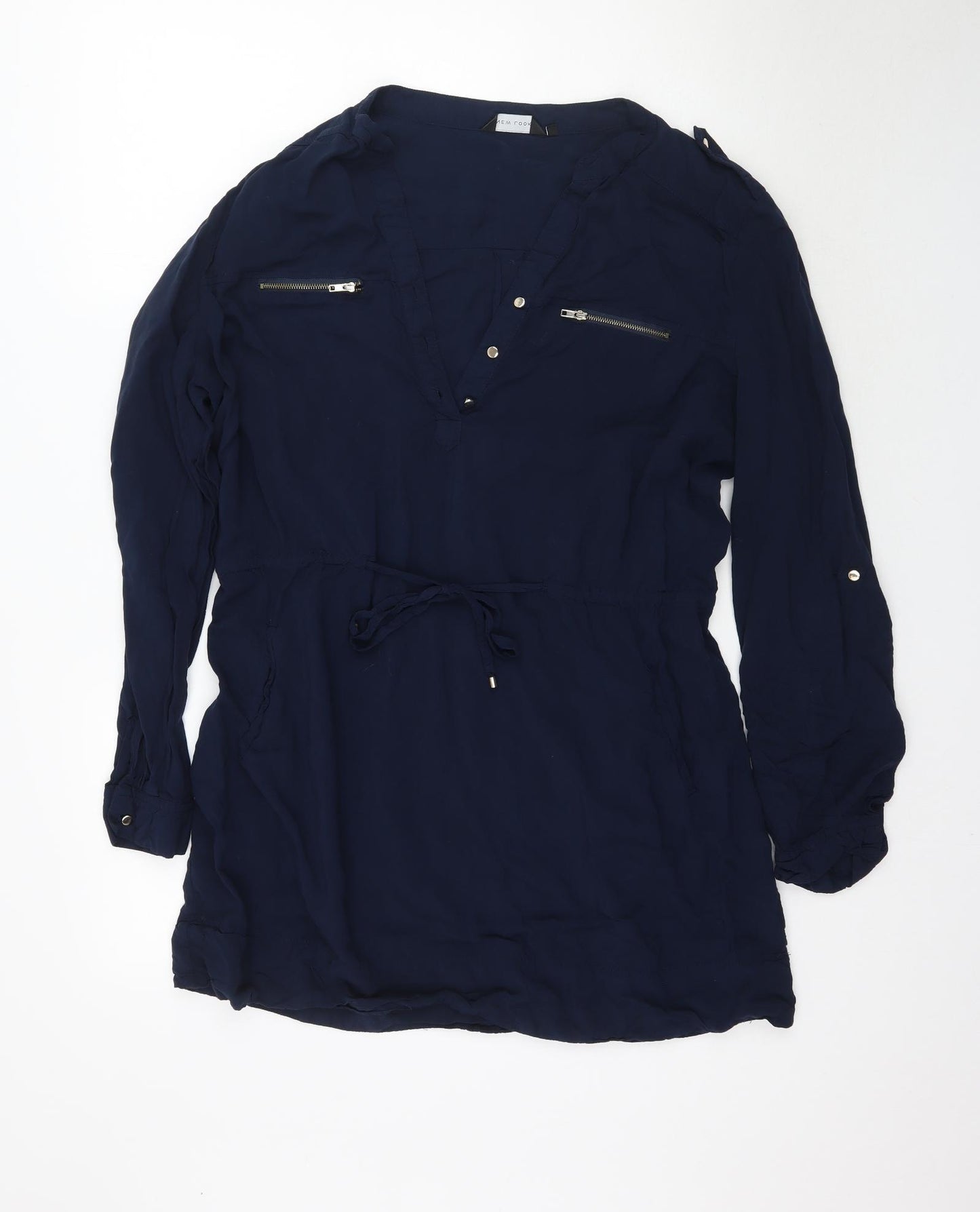 New Look Womens Blue   Basic Blouse Size 16