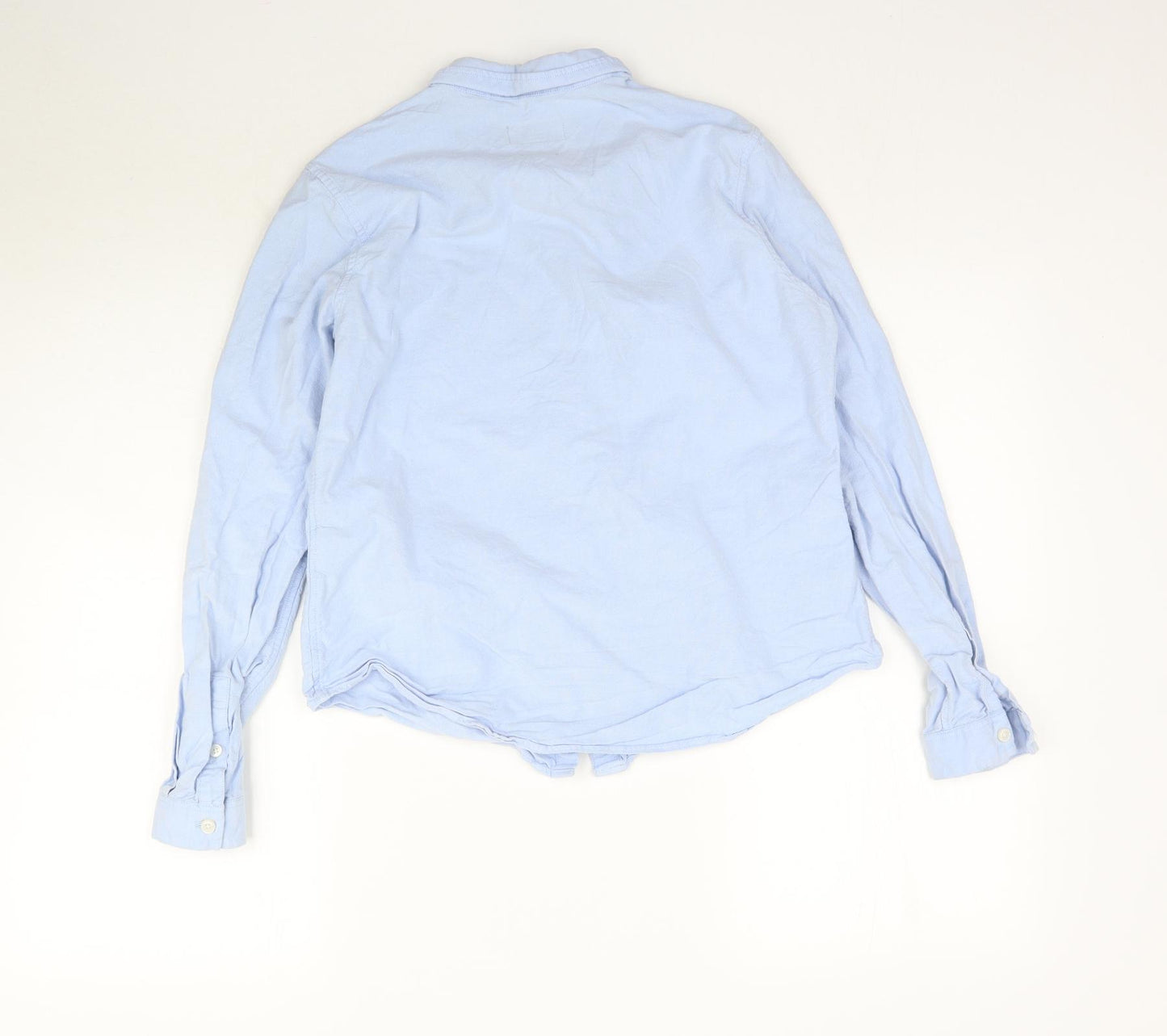 Jack Wills Womens Blue   Basic Button-Up Size 10