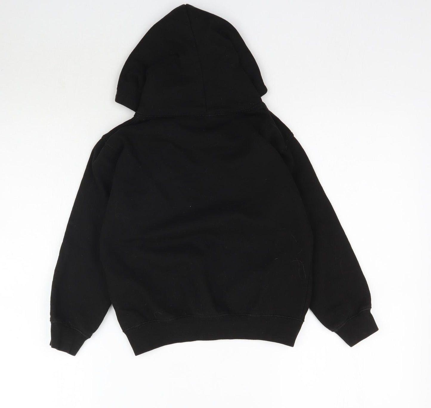 Preworn Boys Black   Pullover Hoodie Size S  - Dude with attitude