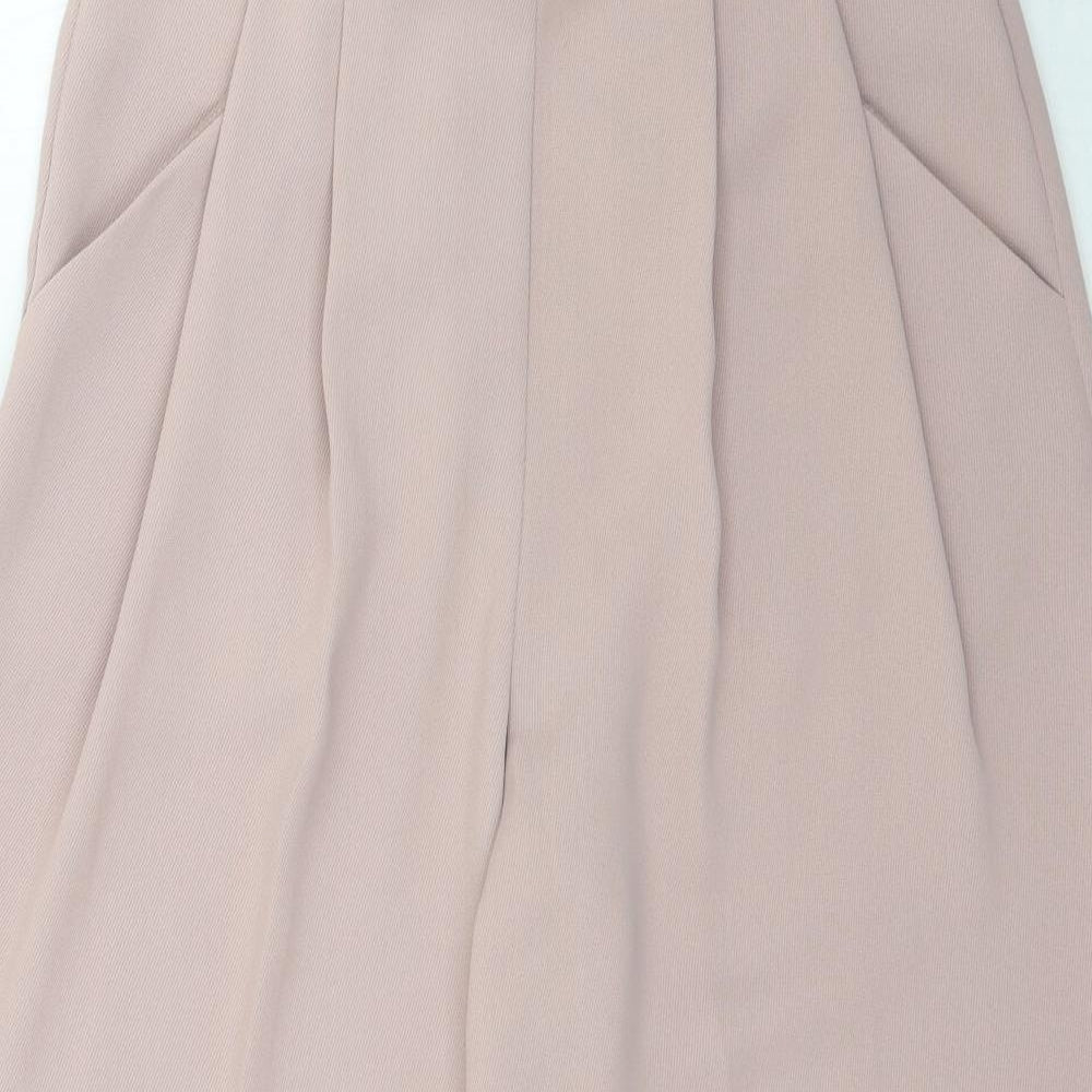 Topshop Womens Pink   Trousers  Size 6 L23 in