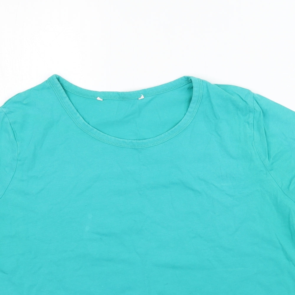 TU Womens Green   Basic T-Shirt Size 16