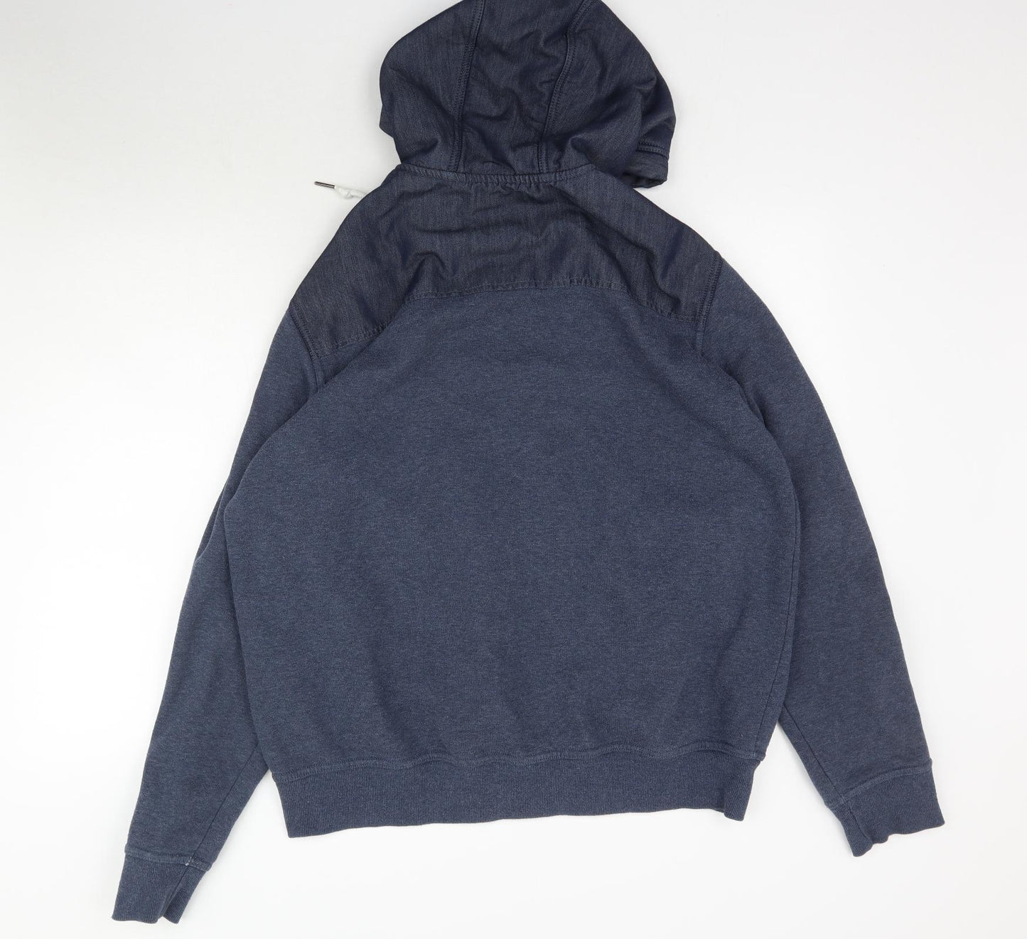 McKenzie Mens Blue   Full Zip Hoodie Size XL