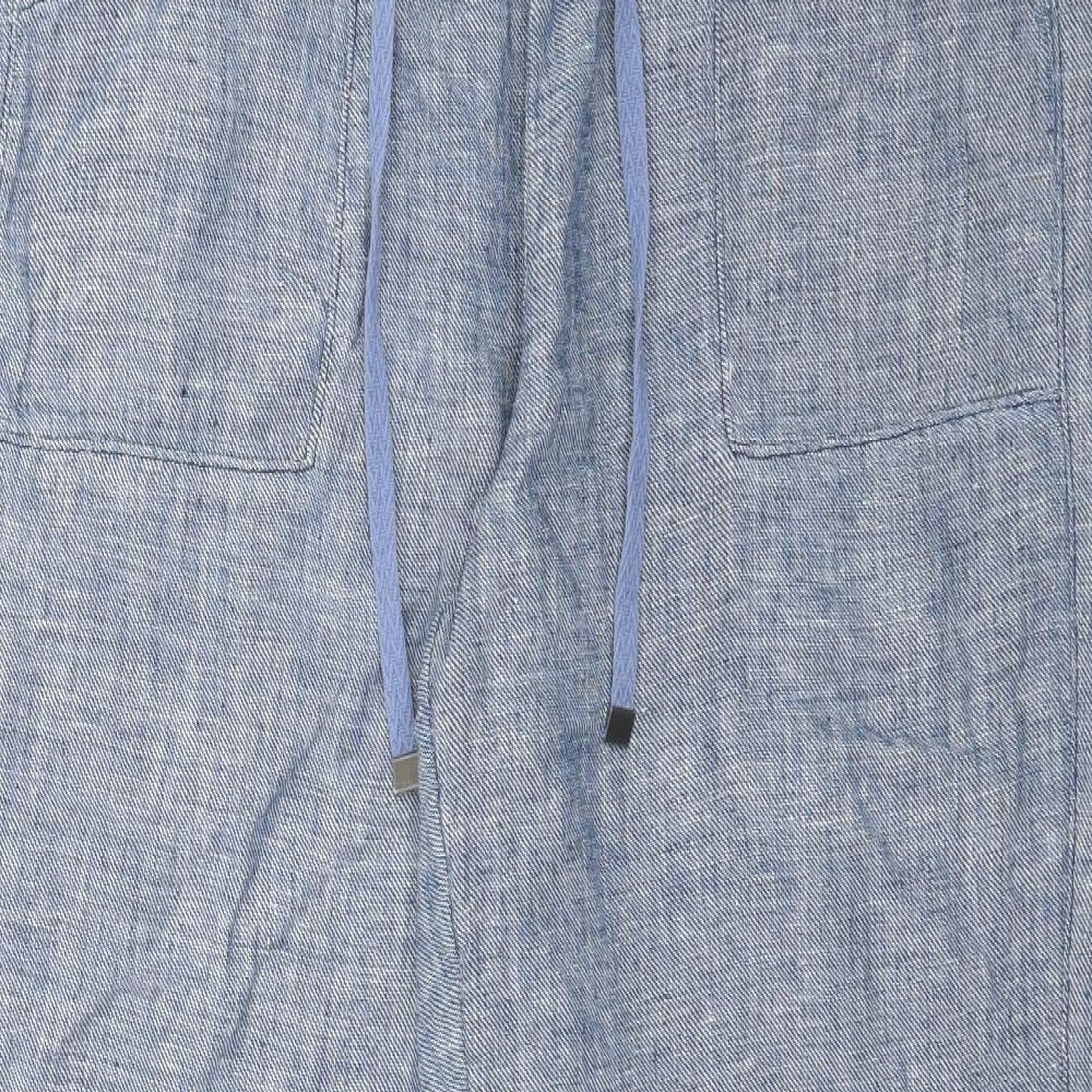 George Womens Blue   Trousers  Size 12 L27 in