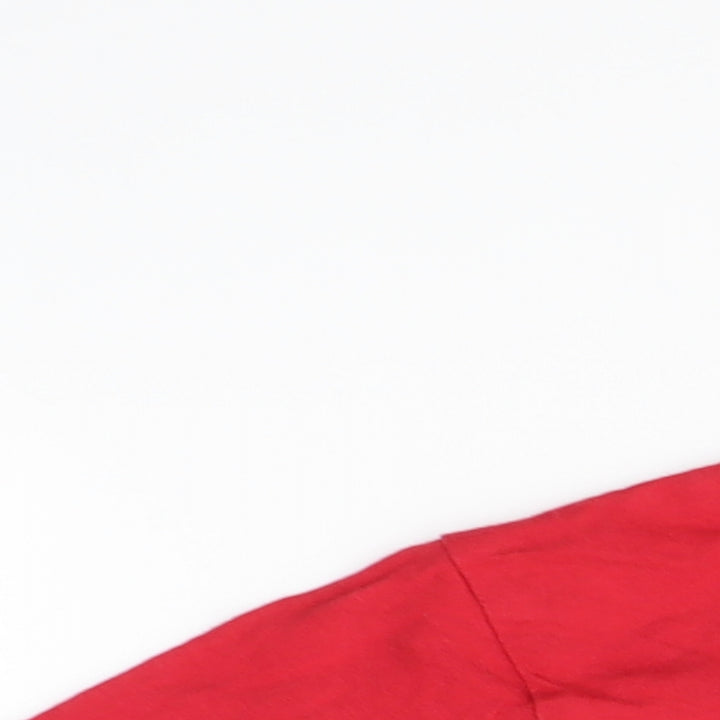 Primark  Boys Red   Basic T-Shirt Size 6-7 Years