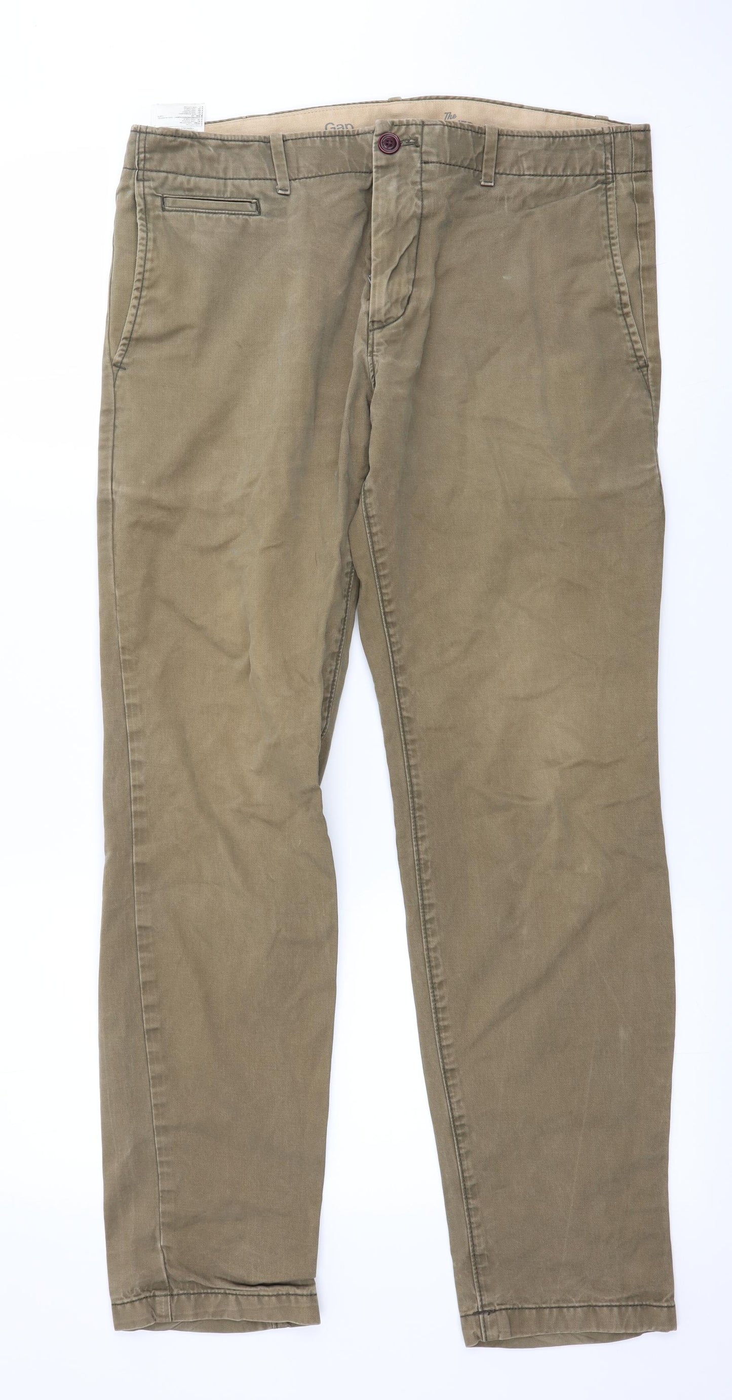 Gap Mens Brown   Chino Trousers Size 32 in L30 in