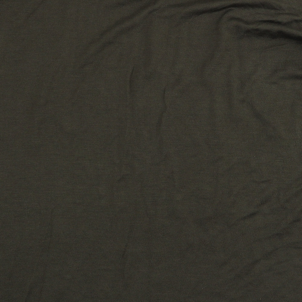 H&M  Womens Green   Basic T-Shirt Size S