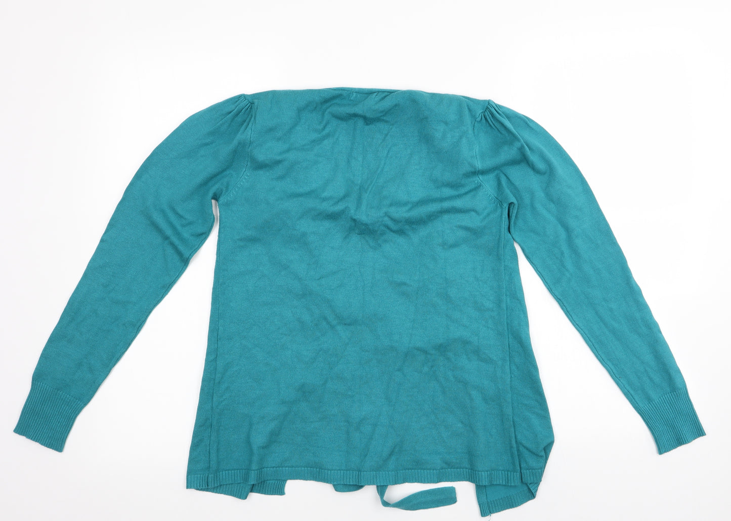 M&Co Womens Blue   Cardigan Jumper Size S