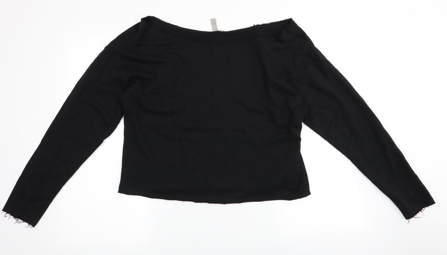 ASOS  Womens Black   Pullover Jumper Size 10