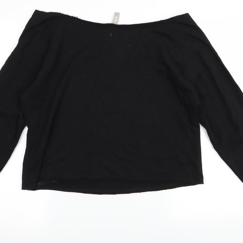 ASOS  Womens Black   Pullover Jumper Size 10