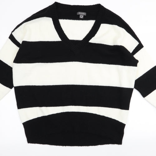 Primark  Womens Beige Striped  Pullover Jumper Size M
