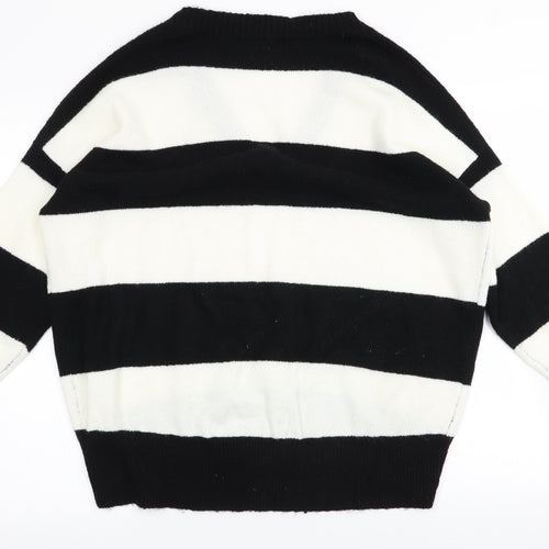 Primark  Womens Beige Striped  Pullover Jumper Size M