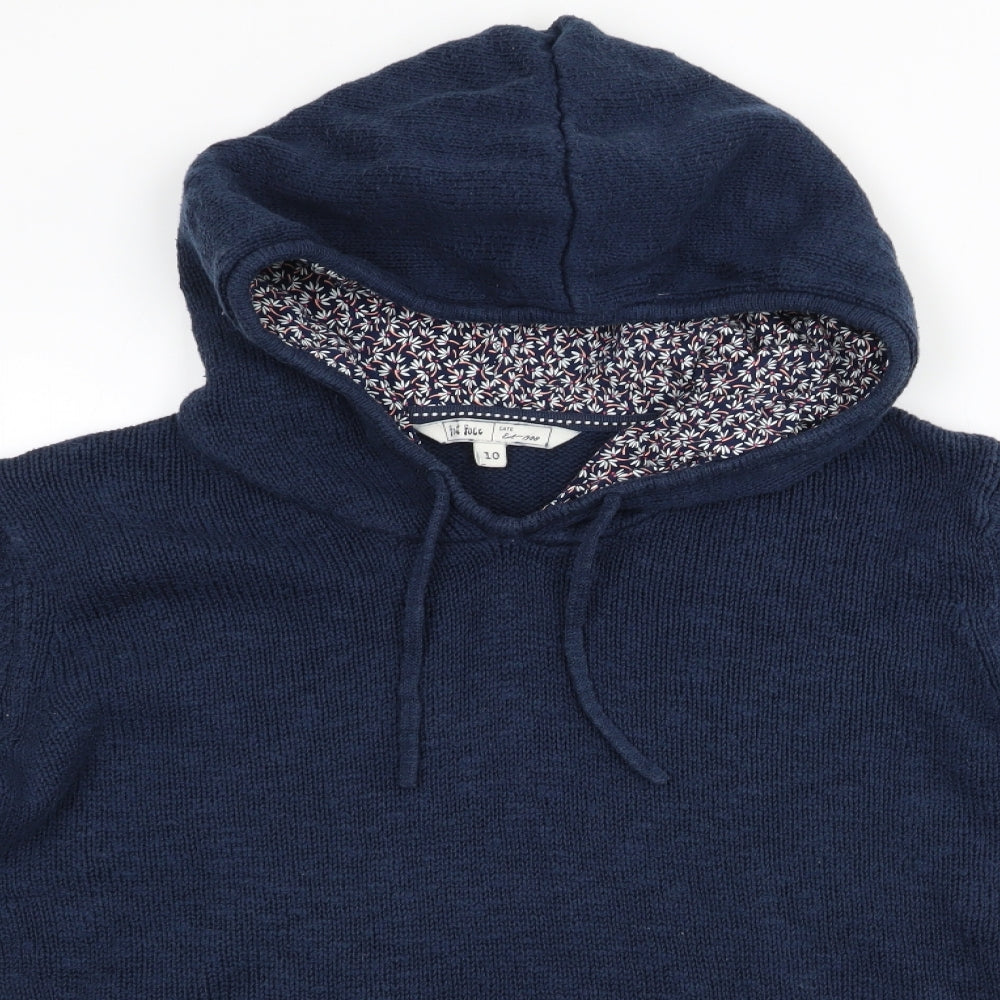 Fat Face  Womens Blue   Pullover Hoodie Size 10