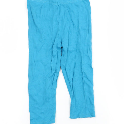 Disney Girls Blue   Sweatpants Trousers Size 2-3 Years