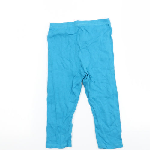 Disney Girls Blue   Sweatpants Trousers Size 2-3 Years