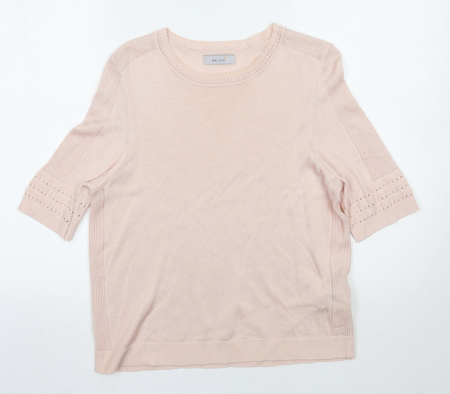 Per Una Womens Pink   Pullover Jumper Size 12