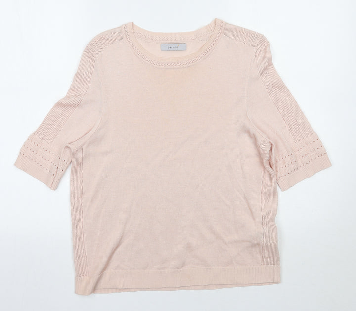 Per Una Womens Pink   Pullover Jumper Size 12