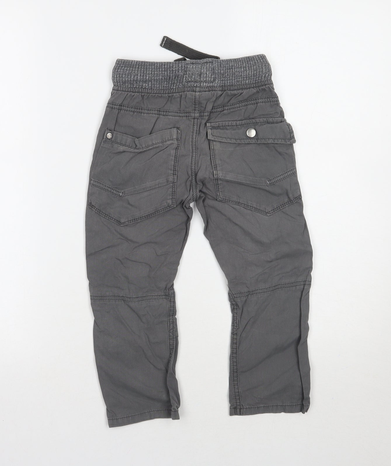 NEXT Boys Grey   Cargo Trousers Size 4 Years