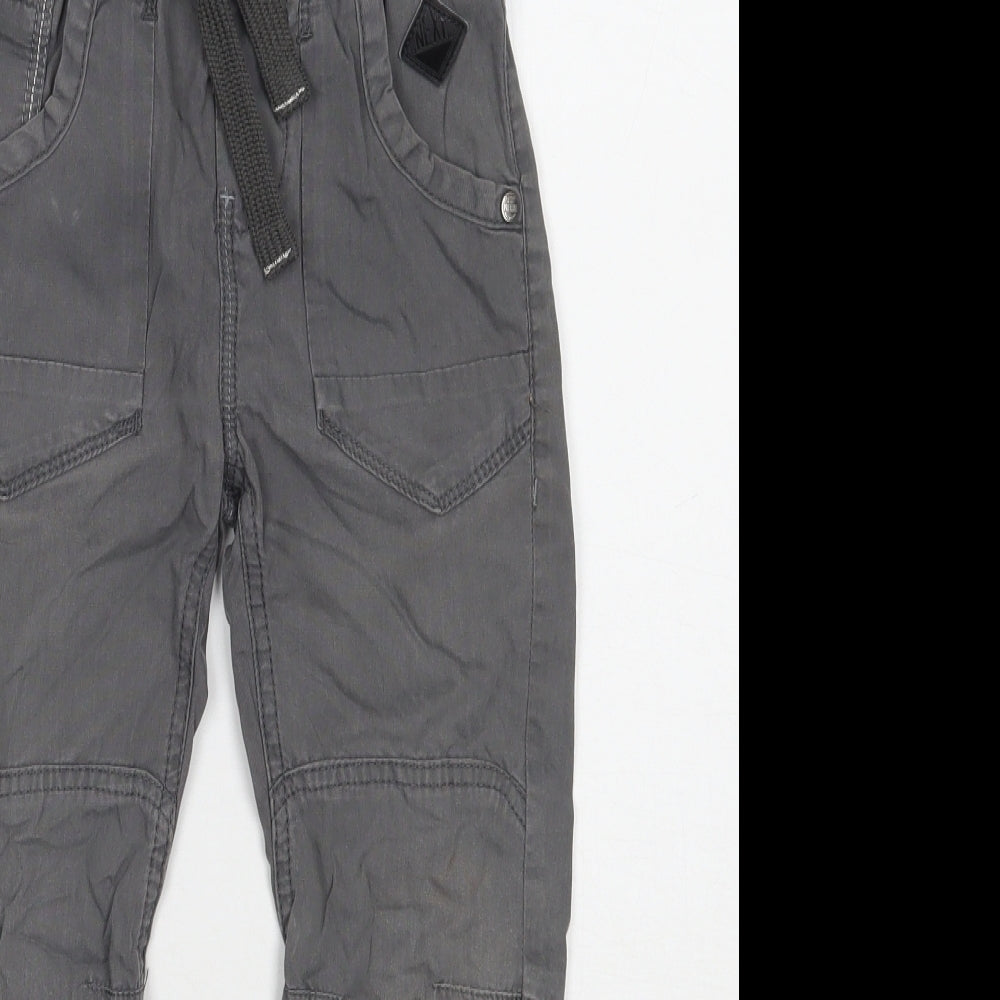 NEXT Boys Grey   Cargo Trousers Size 4 Years