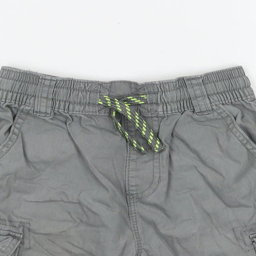 George Boys Grey   Cargo Shorts Size 4-5 Years