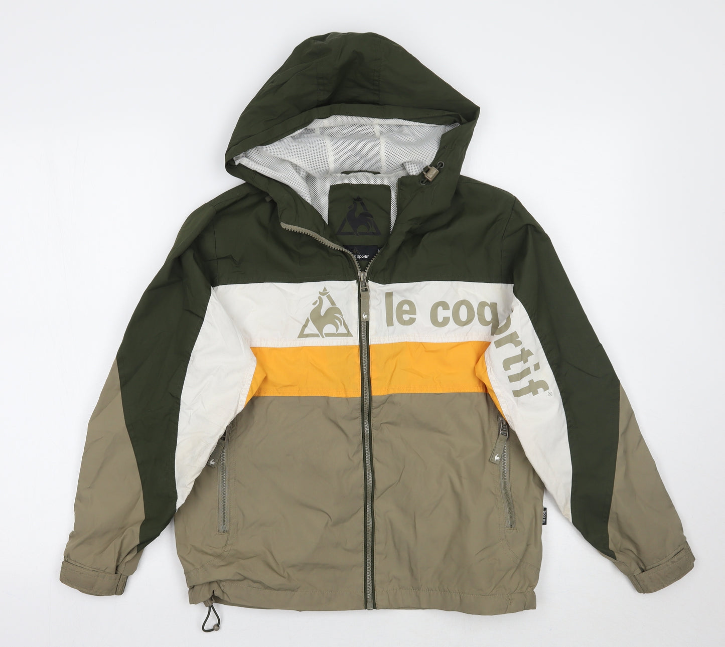 le coq sportif Boys Green   Jacket Coat Size M