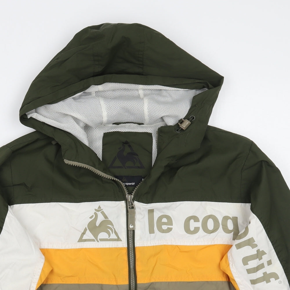 le coq sportif Boys Green   Jacket Coat Size M