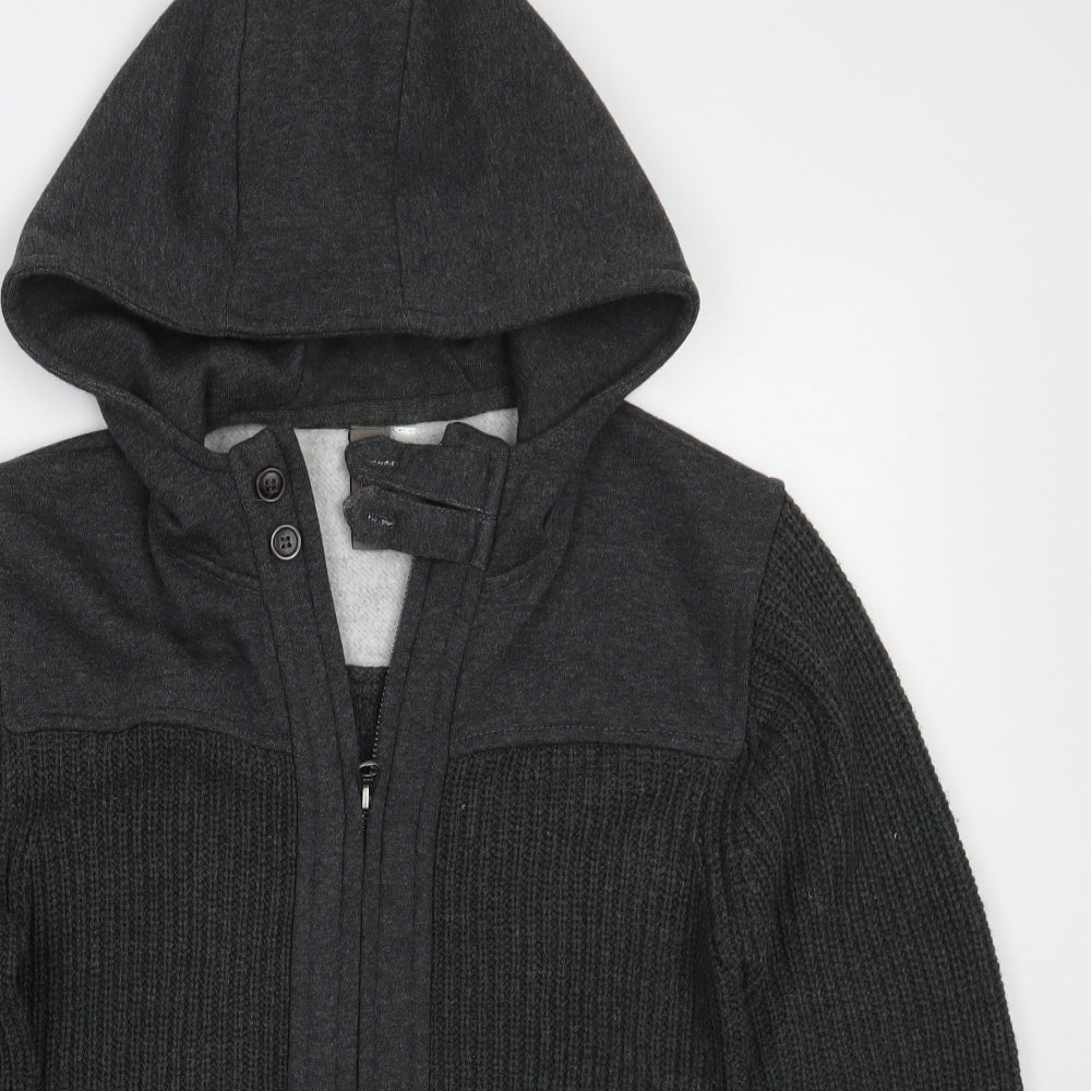 Urban outlaws Boys Grey   Jacket Coat Size 11-12 Years