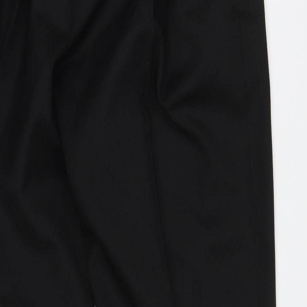 Preworn Womens Black   Trousers  Size 14 L31 in