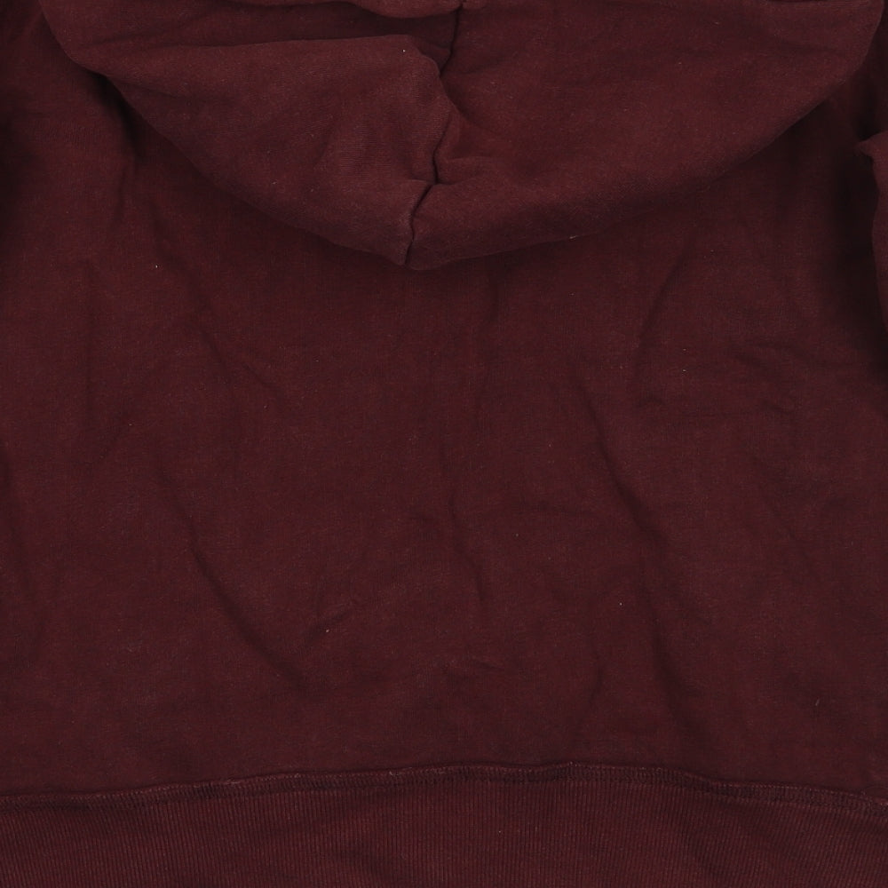SoulCal&Co Mens Red   Pullover Hoodie Size S