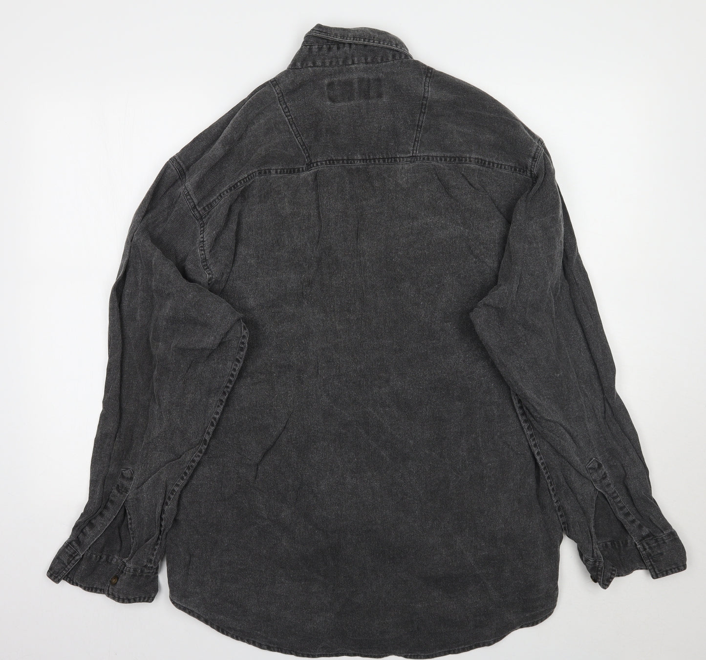 Fire island Mens Grey    Button-Up Size XL