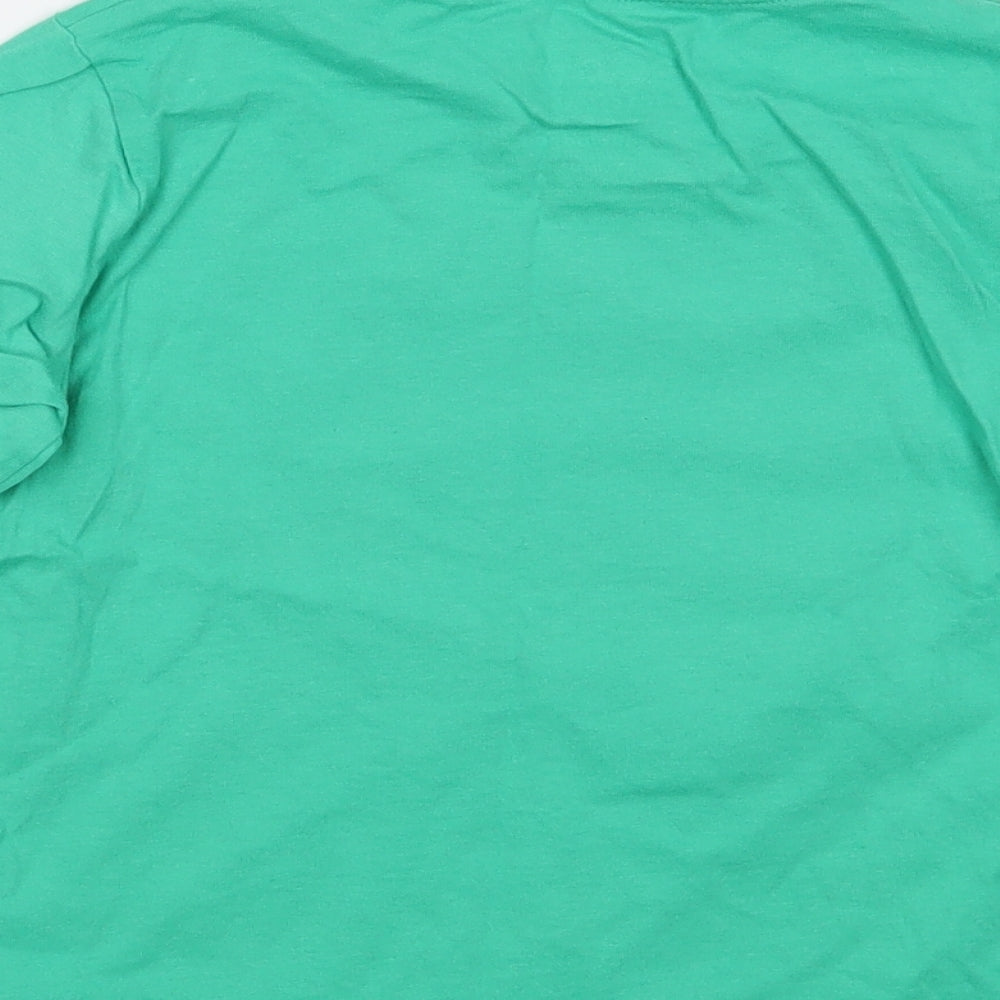 Nickelodeon  Boys Green   Basic T-Shirt Size 5-6 Years  - paw patrol