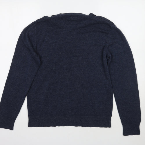 Primark Mens Blue   Pullover Jumper Size L