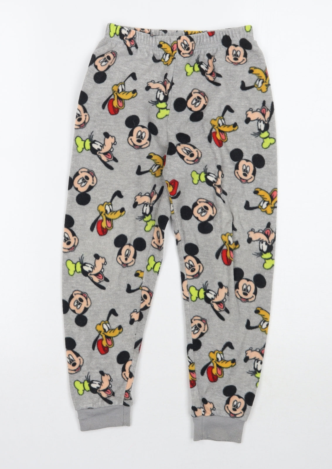Mickey Mouse Boys Grey Geometric   Pyjama Pants Size 5-6 Years