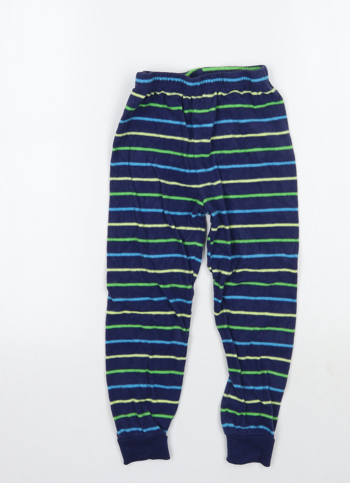 Primark Boys Blue Spotted   Pyjama Pants Size 5-6 Years