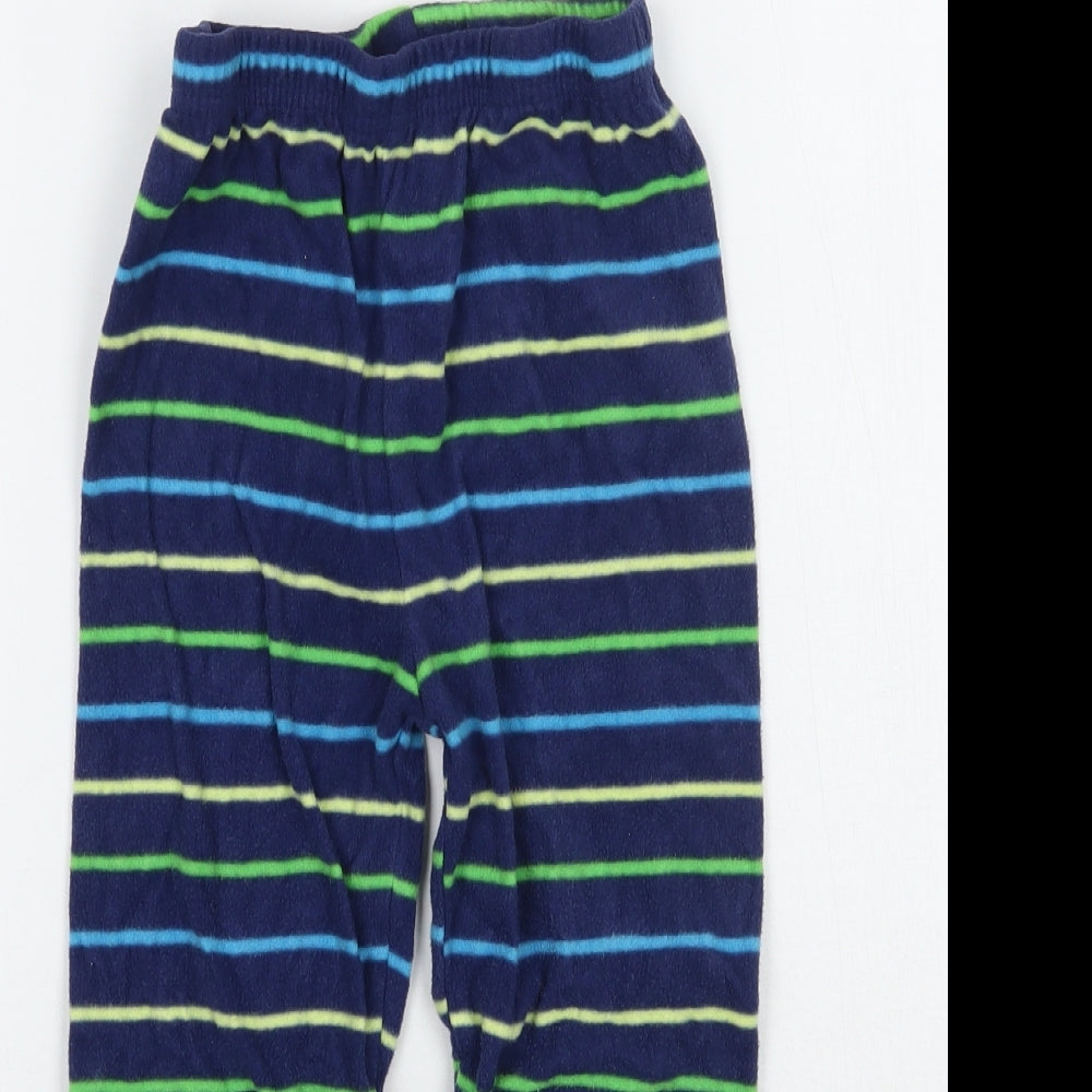 Primark Boys Blue Spotted   Pyjama Pants Size 5-6 Years