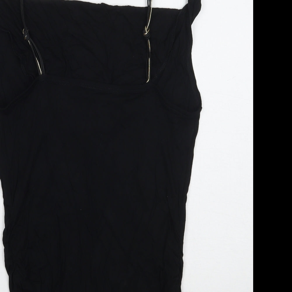 Warehouse Womens Black   Basic Tank Size 10