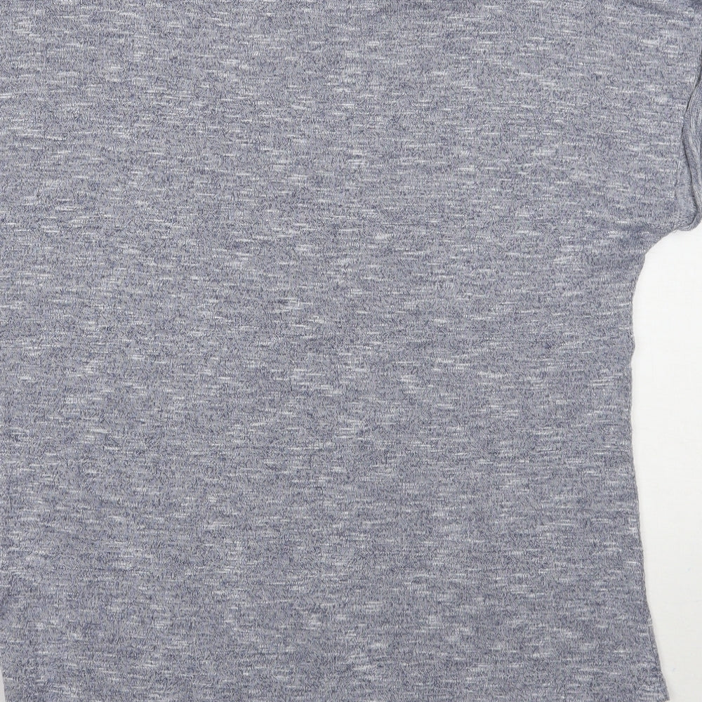 Papaya Womens Blue   Basic T-Shirt Size 16