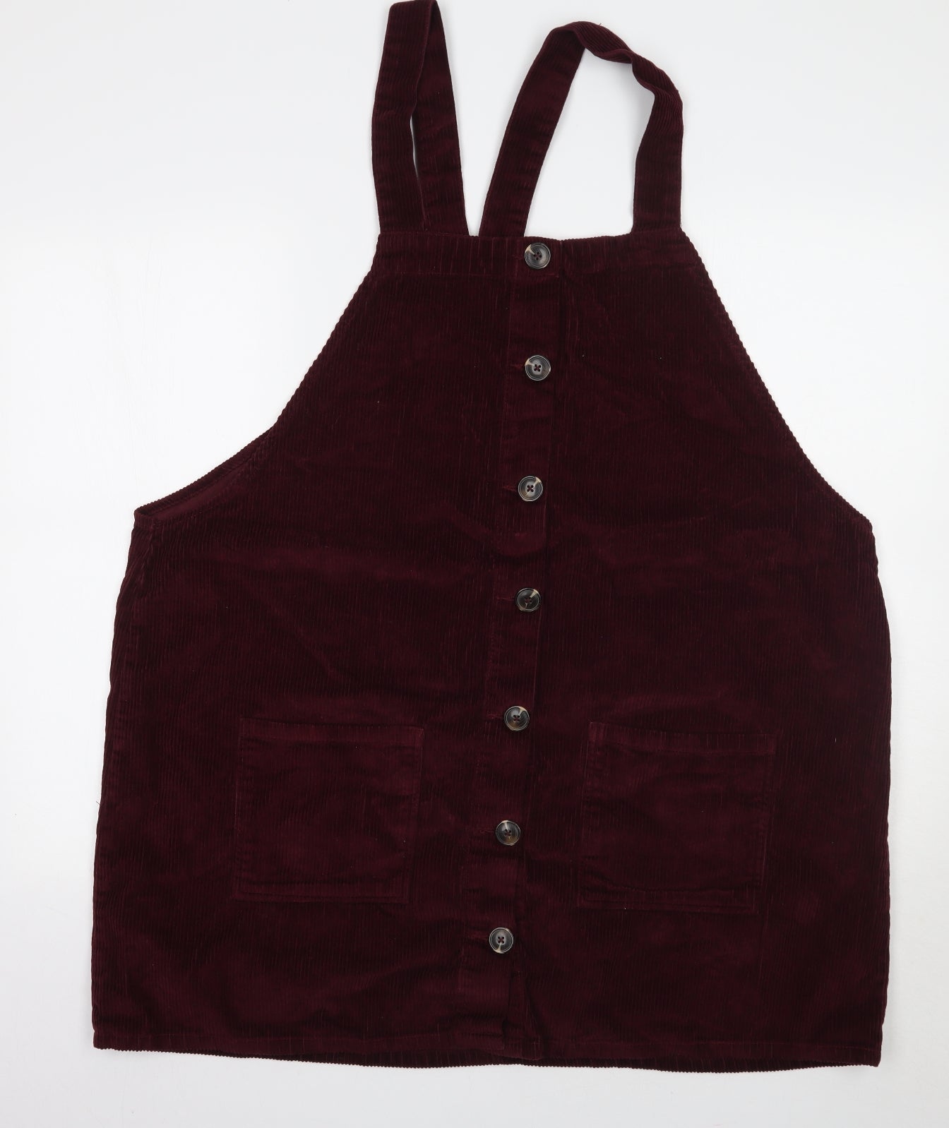 Pep&co Womens Purple   Pinafore/Dungaree Dress  Size 22